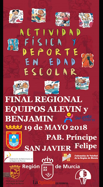 De Escolar. Final Regional Alevín y Benjamín de Deportes de Equipo 2018