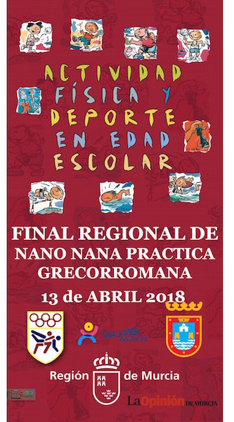 Dep Escolar. Final Regional Nano Nana Practica Grecorromana 2018