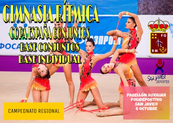 Gimnasia Rítmica. Cto Regional Base Conjuntos y Base Individual 2018