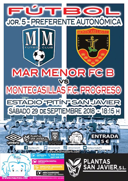 Fútbol. Preferente Autonómica. Mar Menor FC 