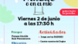 EN TU PARQUE O EN EL MIO - 2 JUNIO - 17.30H - PQ ALCALDE RUIZ MANZANARES - SANTIAGO DE LA RIBERA