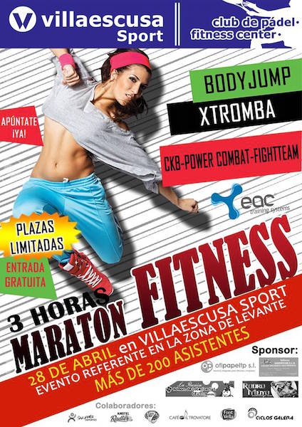 Maratón de Fitness Villaescusa Sport 2018