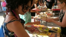 Mercado de libro. Libros gratis