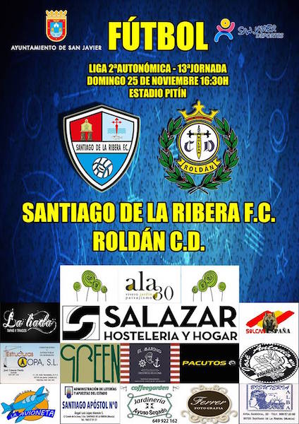 Fútbol. Santiago de la Ribera FC - Roldán CD