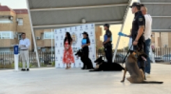 El nuevo Grupo de Intervención Canina de la Policía Local entra de servicio