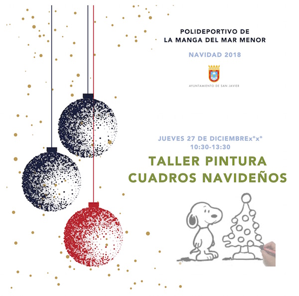 Taller Pintura Cuadros Navideños