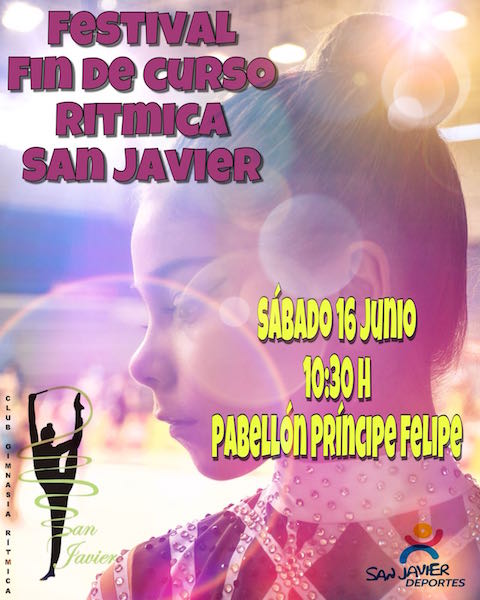 Gimnasia Rítmica. Festival fin de curso Club Rítmica San Javier