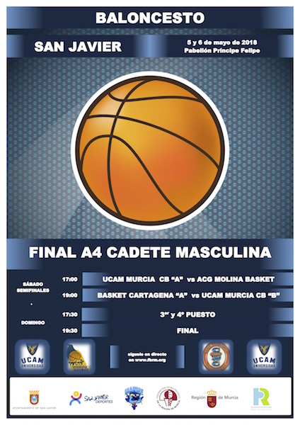 Baloncesto. Final A4 Cadete Masculina 2018