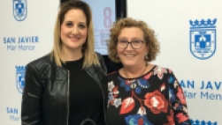 La psicóloga del CAVI, de San Javier, Juana Fuentes recibirá mañana el Premio 8 M