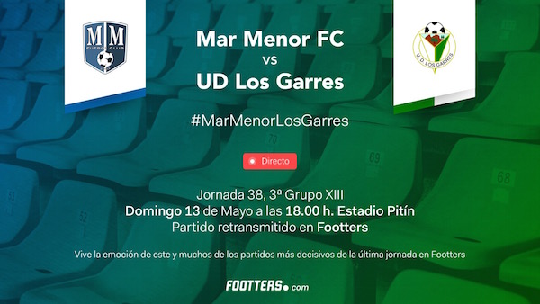Football. Mar Menor FC - UD Los Garres