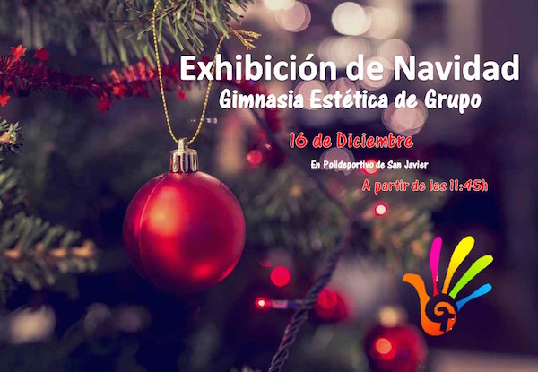 Gimnasia Estética de Grupo. Exhibición de Navidad 2018