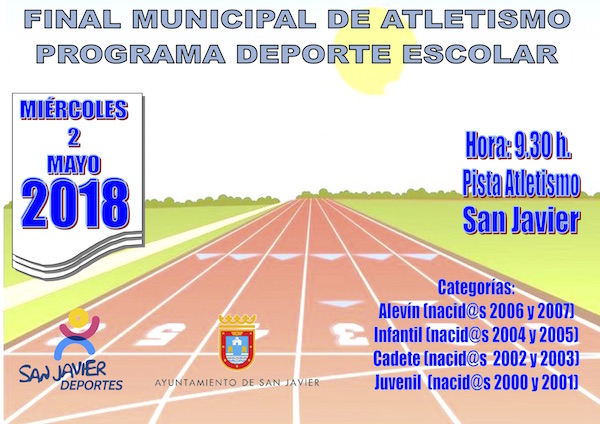 Atletismo Final Municipal Deporte Escolar 2018