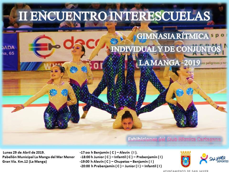 Gimnasia Rítmica. II Encuentro Interescuelas La Manga 2019