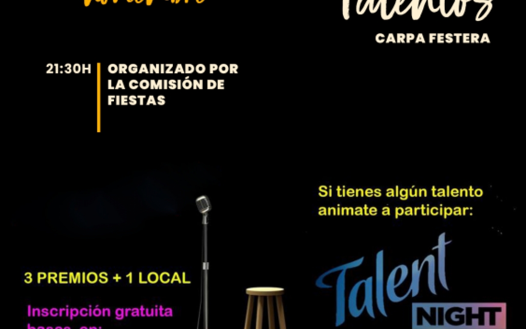 NOCHE DE LOS TALENTOS