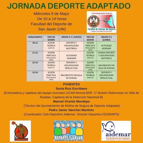 Jornada Deporte Adaptado Mayo 2018