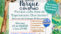 EN TU PARQUE O EN EL MIO - 13 MARZO - 17:00H - PQ JOSE ESPRONCEDA (detrás Colegio El Recuerdo) - SAN JAVIER