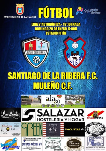 Fútbol. 2ª Autonómica. Santiago de la Ribera FC - Muleño CF