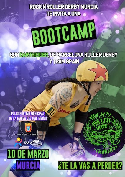 Roller Derby. Masterclass con Darth Eider