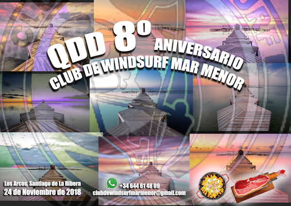 Windsurf QDD 8ª Aniversario  Club Windsurf Mar Menor