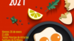 CARTEL CENA HUEVO FRITO