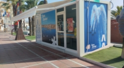 Los Puntos de Información Turística acercan la la información al ciudadano a pie de playa