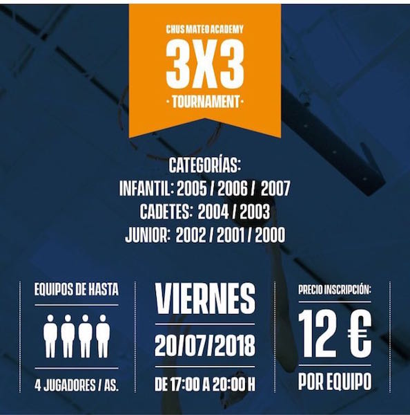 3x3 Campus Chus Mateo Academy