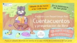 Cuentacuentos y presentación de libro 