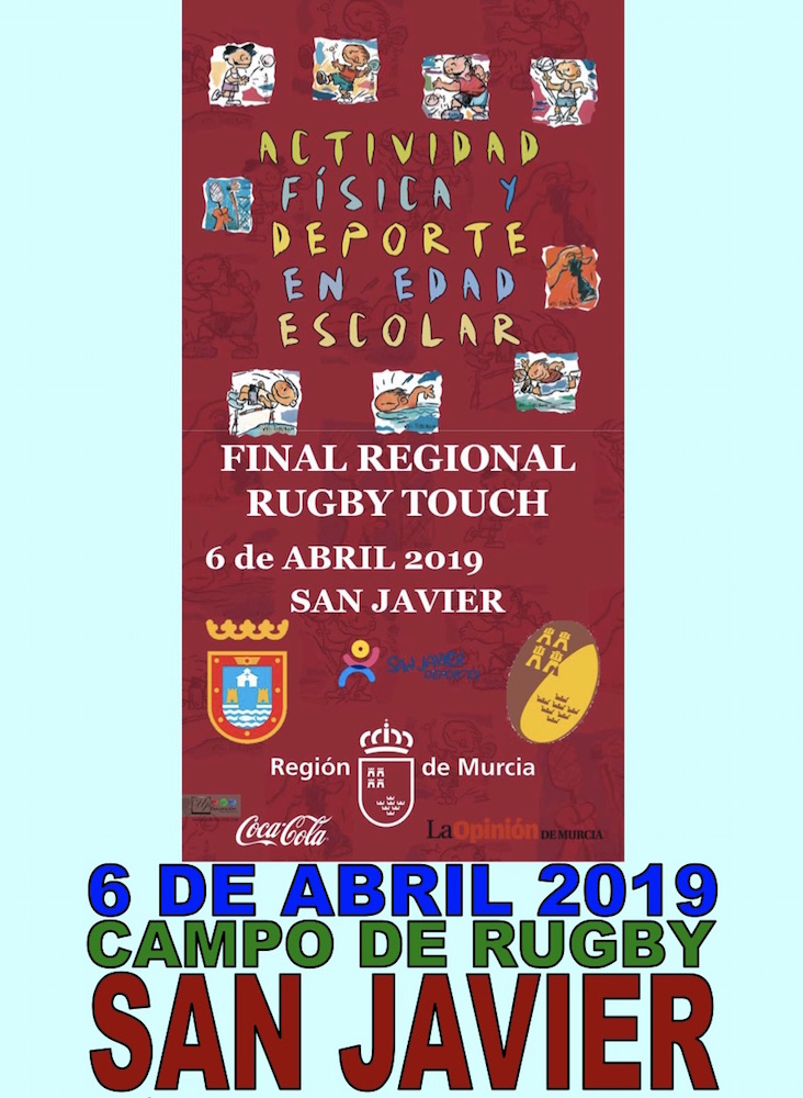 Deporte Escolar. Final Regional Rugby Touch 2019