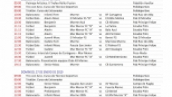 Agenda Deportiva Fin de semana 26-27 de enero de 2019