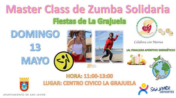 Zumba. Masterclass Solidaria en La Grajuela