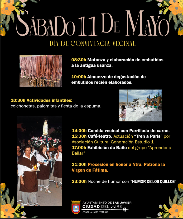SABADO 11 DE MAYO
