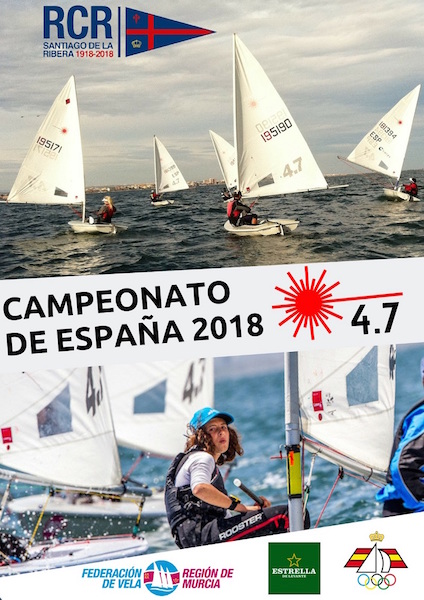 Vela. Campeonato de España clase Láser 4.7