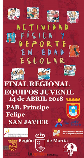 Dep Escolar. Final Regional Juvenil Deportes de Equipo 2018