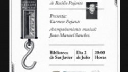 Presentación del libro de relatos El peso del hielo