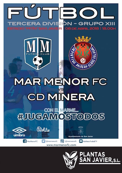 Fútbol: Mar Menor FC vs CD Minera