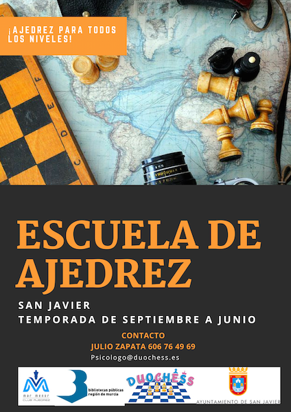 Ajedrez. Escuela 2018-2019