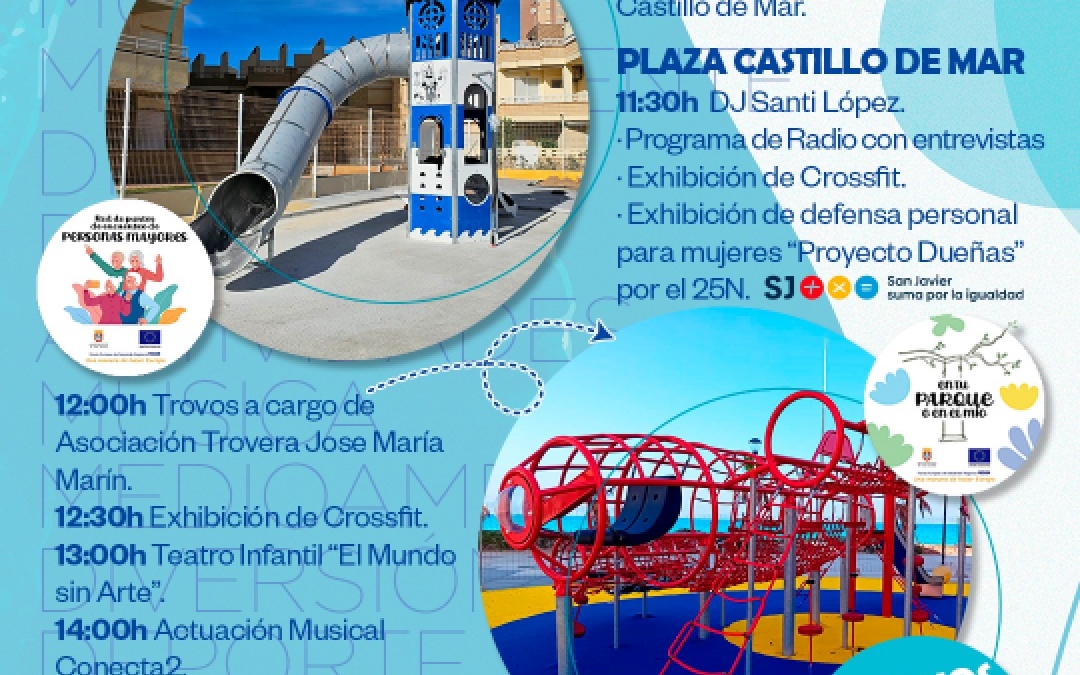 INAUGURACION PLAZAS LA MANGA - 25 NOVIEMBRE