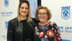 La psicóloga del CAVI, de San Javier, Juana Fuentes recibirá mañana el Premio 8 M