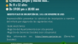 Se abre plazo de inscripción para Campamento Nocturno.