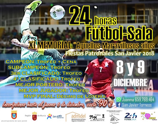 24 horas Fútbol Sala XI Memorial 