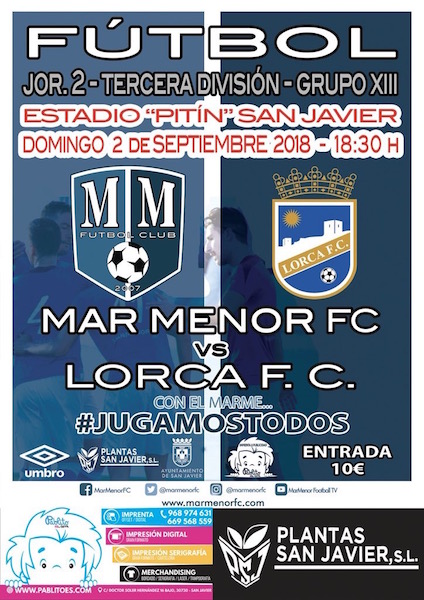 Fútbol: Mar Menor FC vs Lorca FC