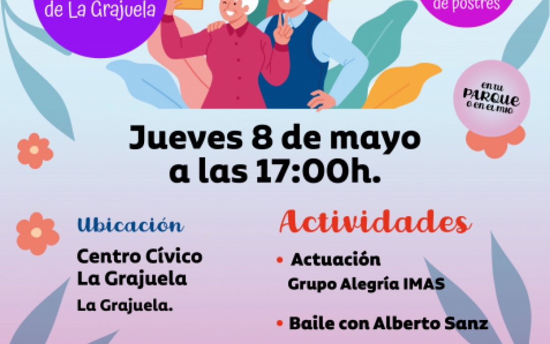 RED PUNTOS ENCUENTRO NAYORES - 8 MAYO - 17.00H - CENTRO CIVICO LA GRAJUELA