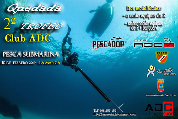 Pesca Submarina. Quedada 2º Trofeo Club ADC 2019