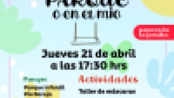 EN TU PARQUE O EN EL MIO - 21 ABRIL -17.30H- PARQUE INFANTIL PÍO BAROJA en Avda Neptuno de SAN JAVIER